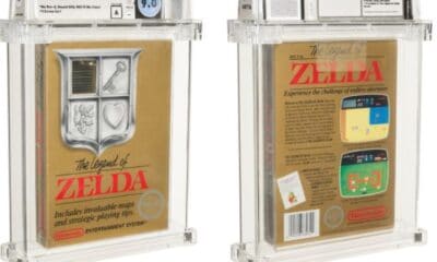 The Legend of Zelda sealed cartridge sold at auction for a record $ 870,000