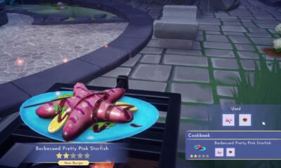 Disney Dreamlight Valley - Barbecued Pretty Pink Starfish