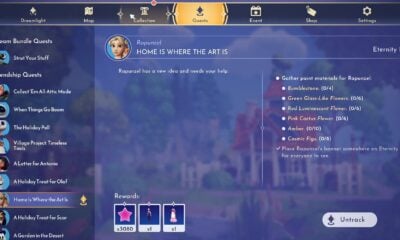 Disney Dreamlight Valley - Home is where the art is quest