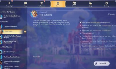 Disney Dreamlight Valley - The Sundial quest