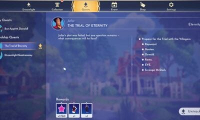 Disney Dreamlight Valley: The Trial of Eternity Quest Walkthrough