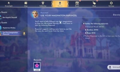Disney Dreamlight Valley – Use Your Imagination: Rapunzel Quest Walkthrough