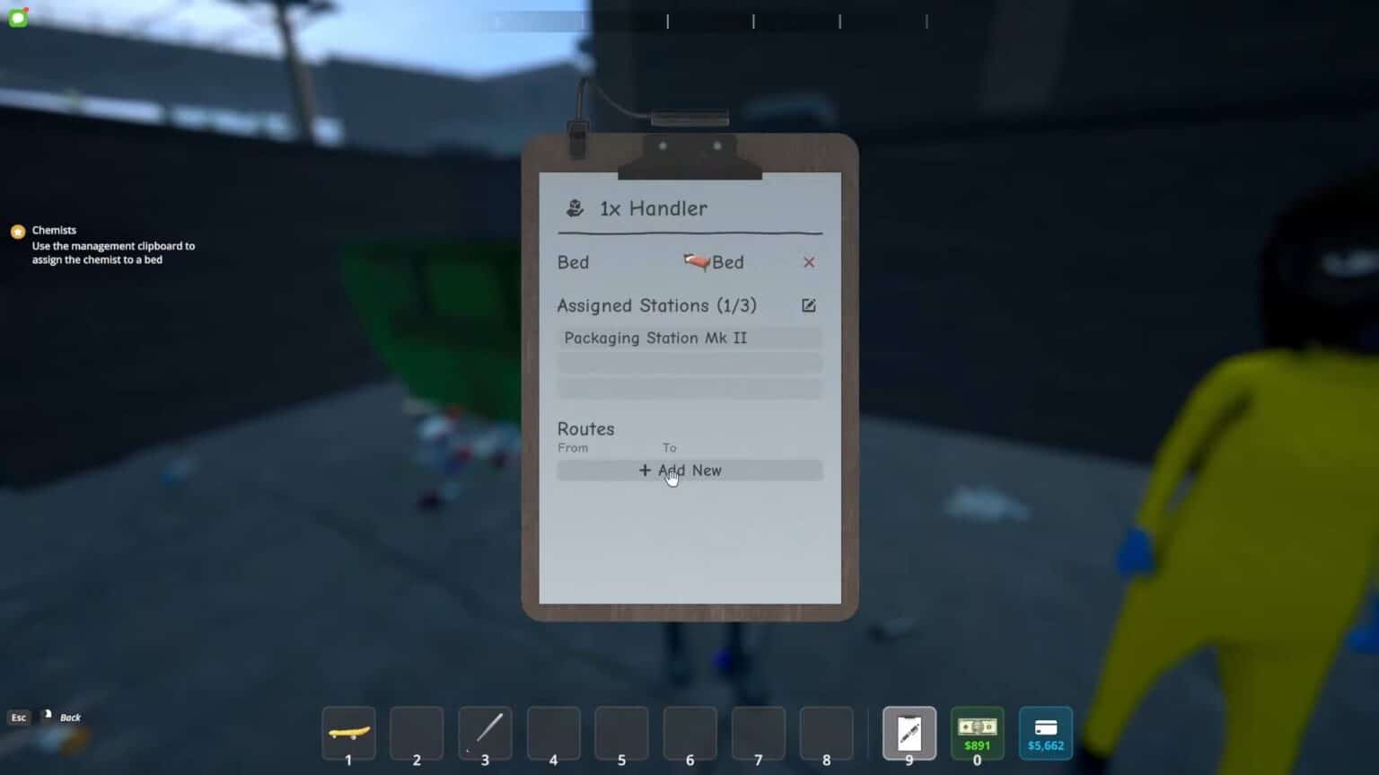 Handler Insert Handler Guide in Schedule 1