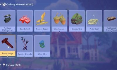 how to get rusty hinge in disney dreamlight valley