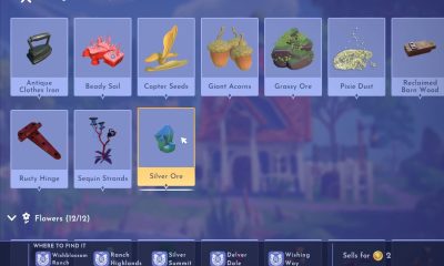 where to find silver ore in disney dreamlight valley