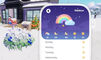 all three rainbow bouquet locations in heartopia february 21