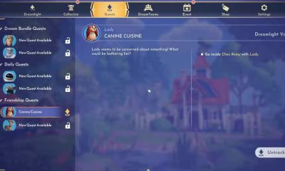 canine cuisine quest guide in disney dreamlight valley