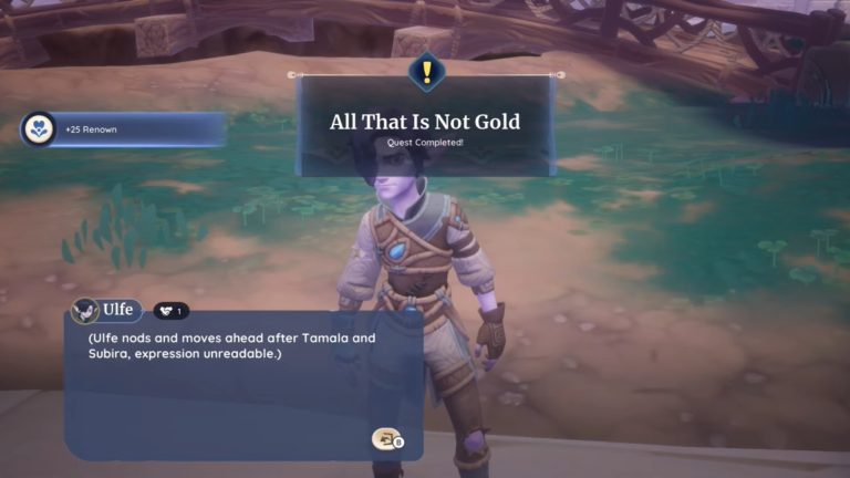 All That Is Not Gold Quest Guide in Palia