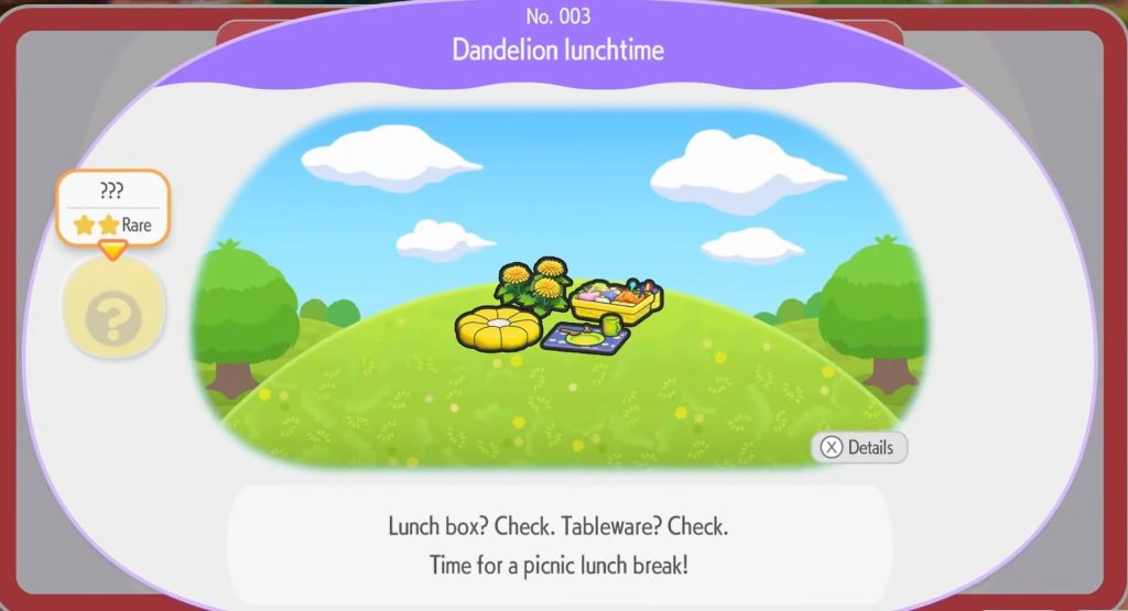 Dandelion Lunchtime Habitat