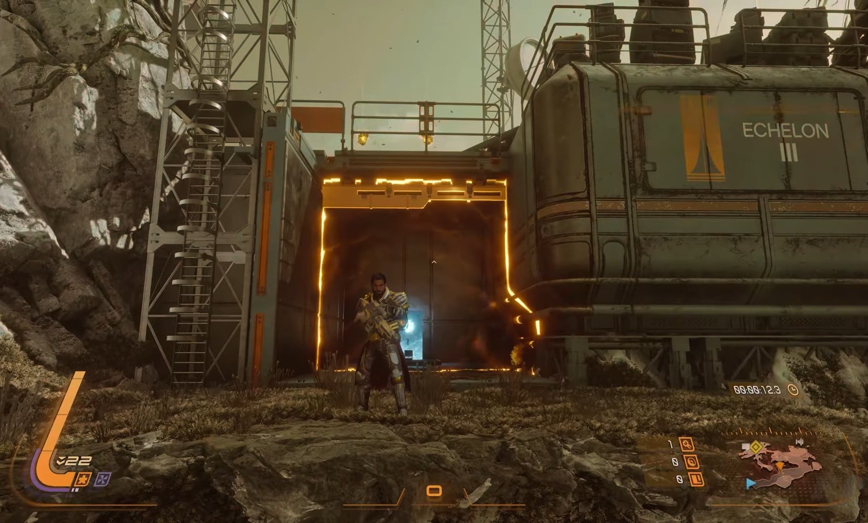 saros how to break yellow barriers