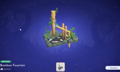 disney dreamlight valley how to complete bamboo fountain puzzle