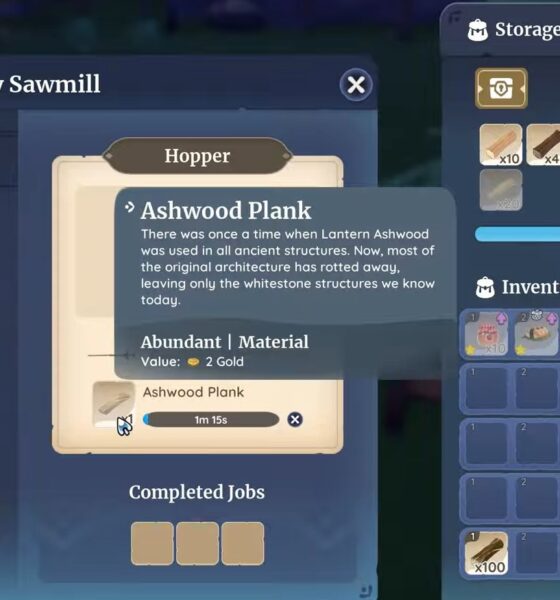 palia how to get ashwood plank