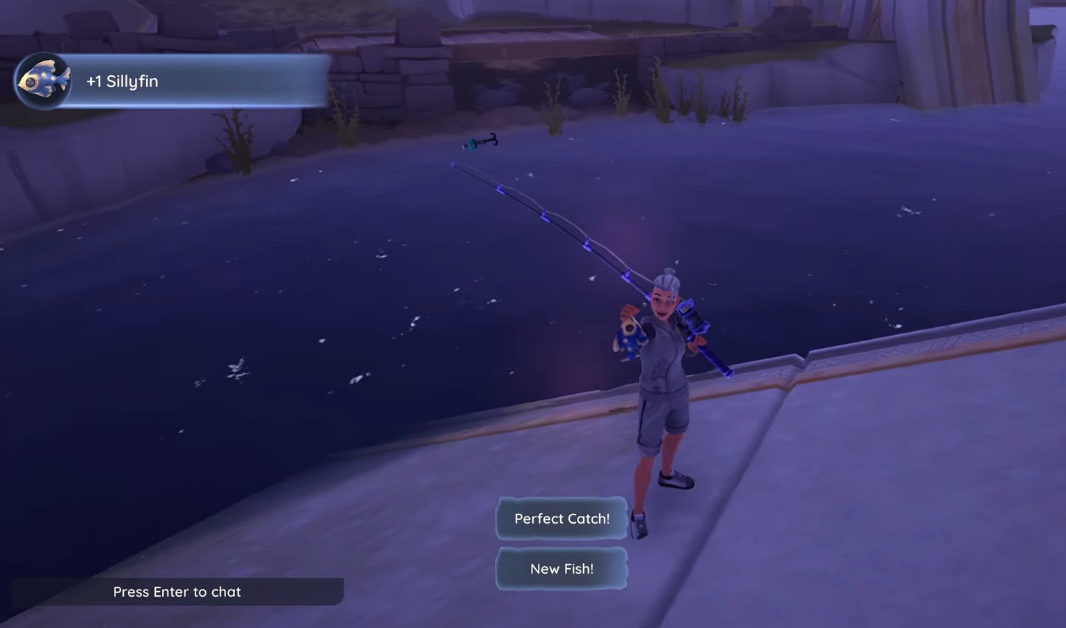 where to find and catch sillyfin in palia