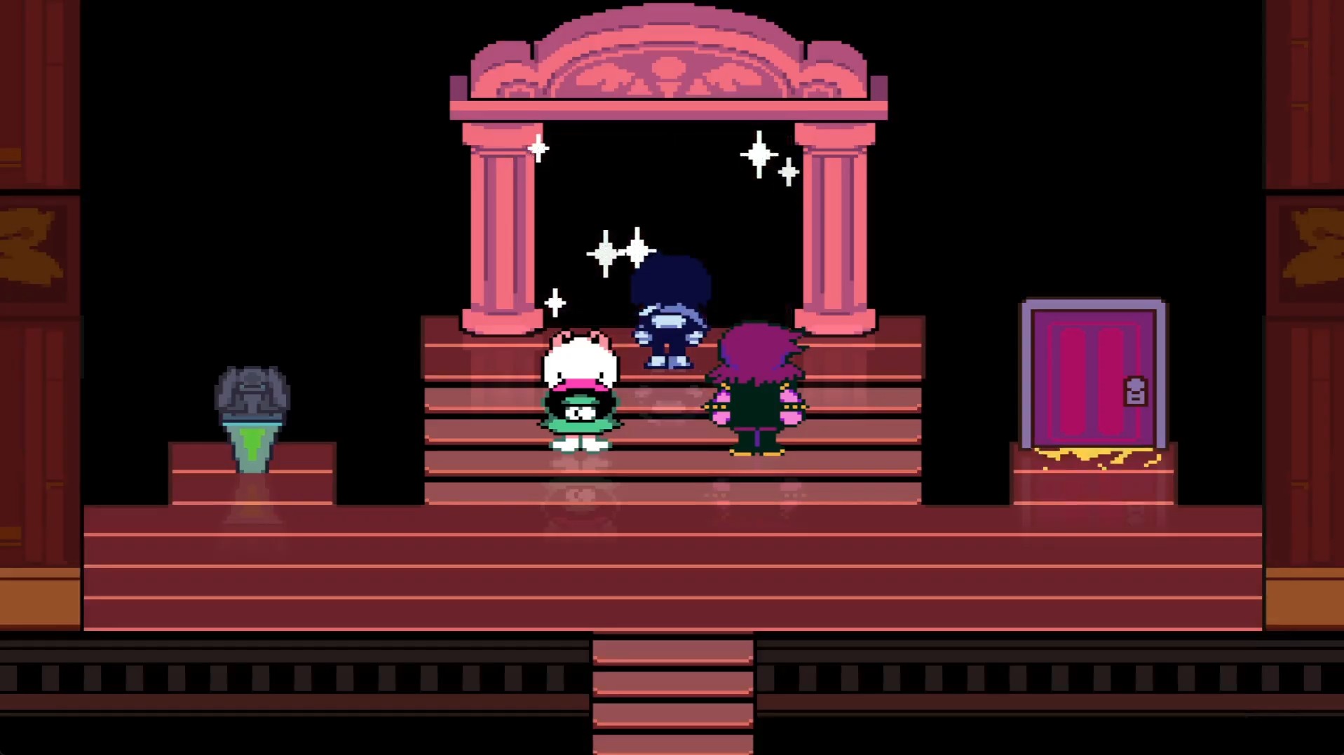 deltarune how to unlock the secret boss in chapter 5