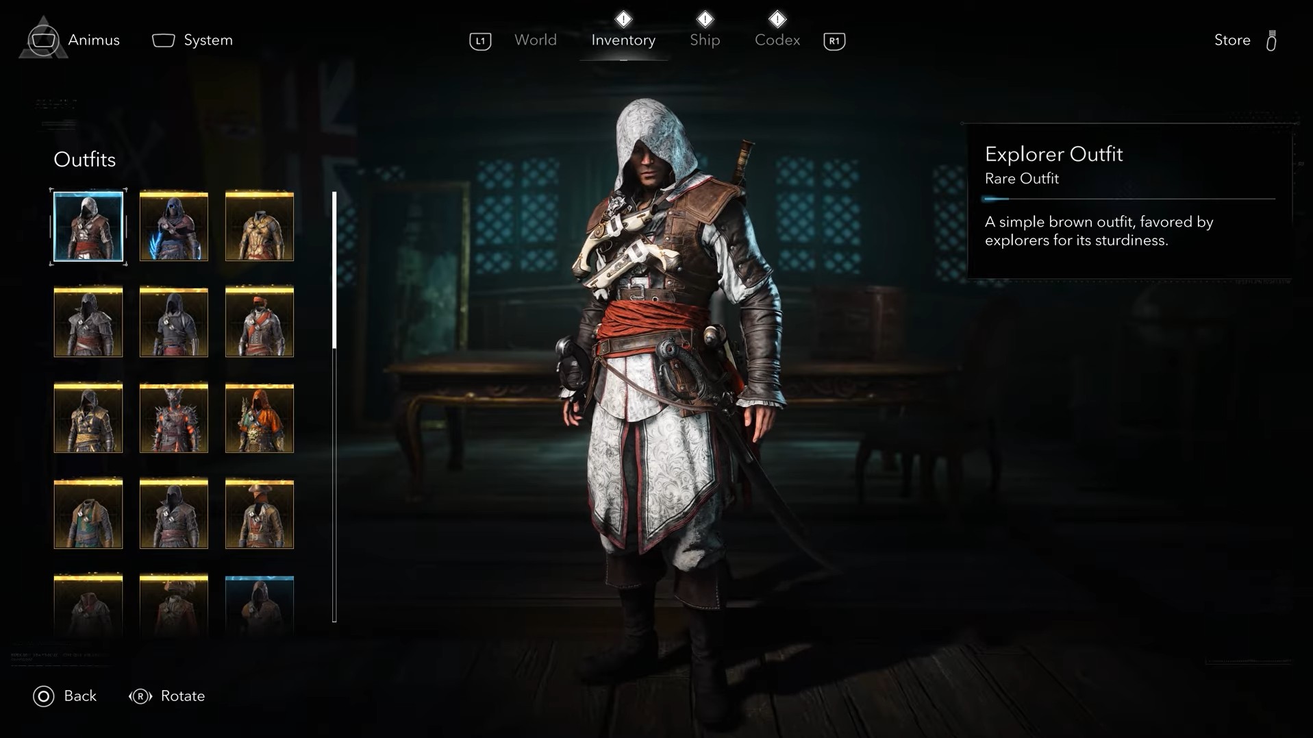 Explorer Outfit in Assassin's Creed Black Flag Resynced