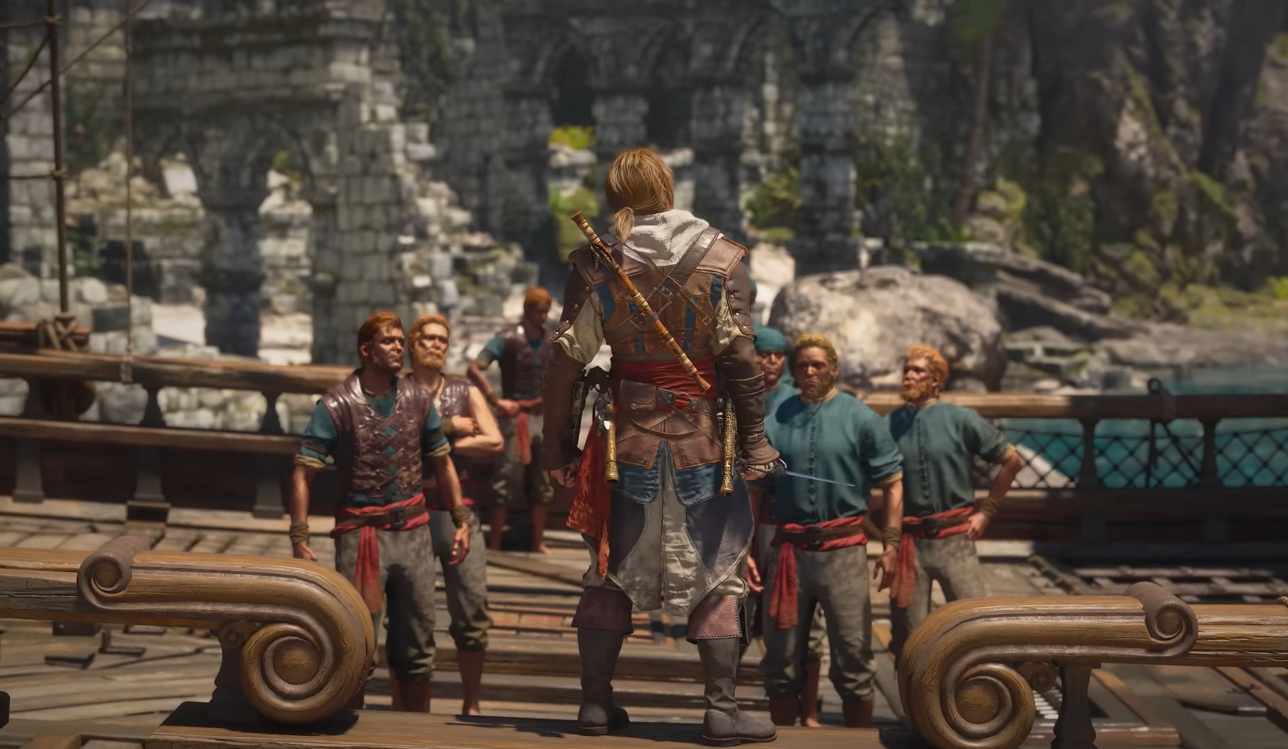 Where to find Leave Her Johnny Sea Shanty in AC Black Flag Resynced