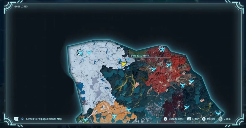 Bastigor location in Palworld