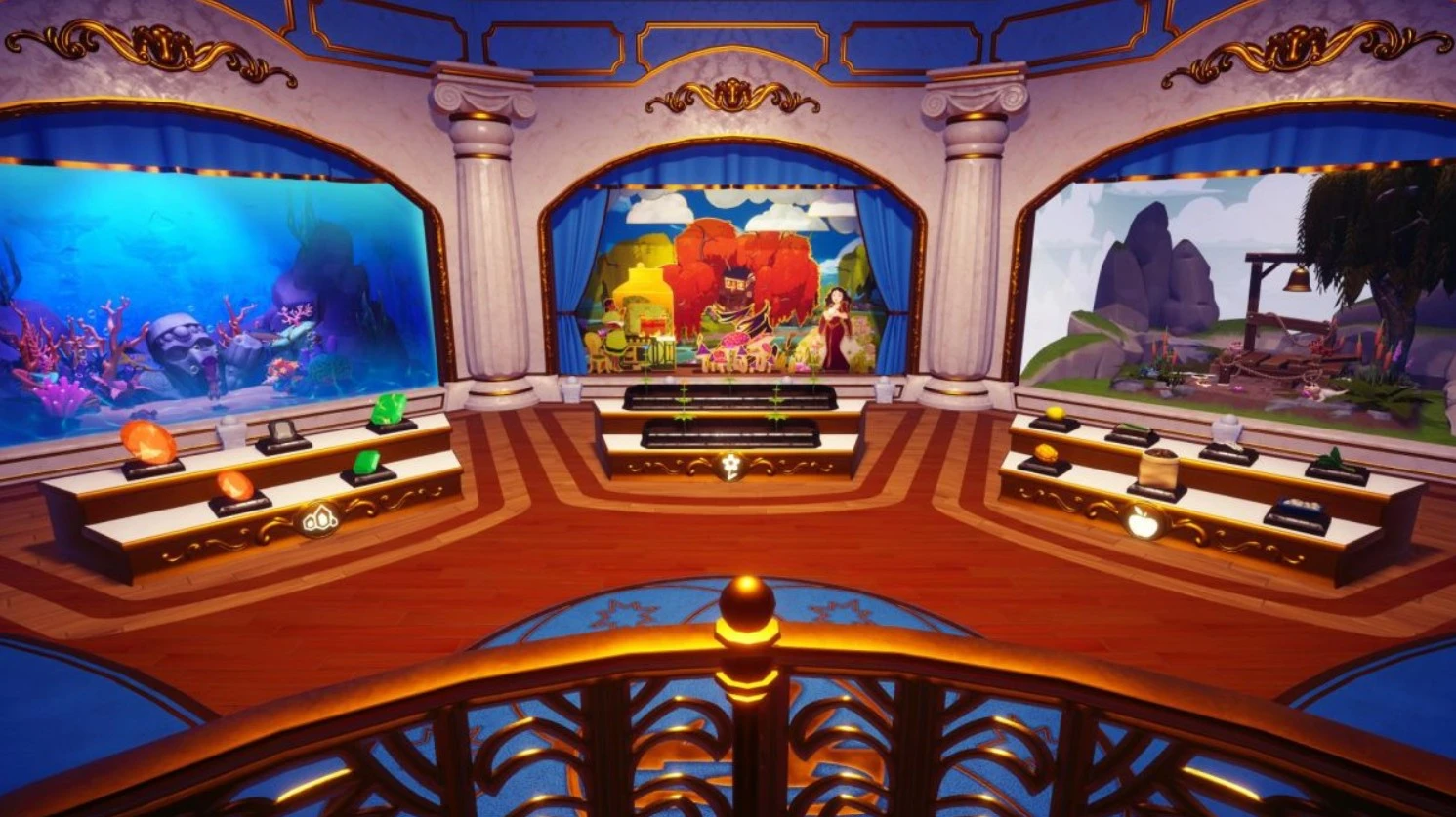 disney dreamlight valley grand exhibition glade of trust room guide