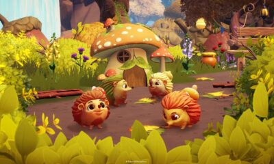 Hedgehog companions in Disney Dreamlight Valley