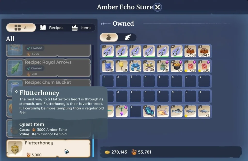 purchase the flutterhoney from the amber echo store