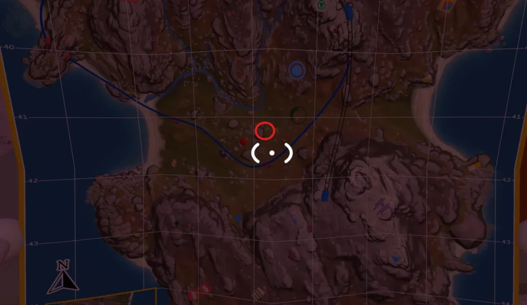 4166, 1899 coordinates location