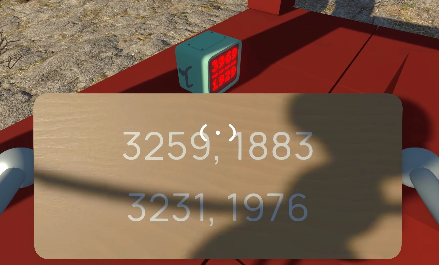 big walk how to solve 3259, 1833, 3231, 1976 coordinates puzzle