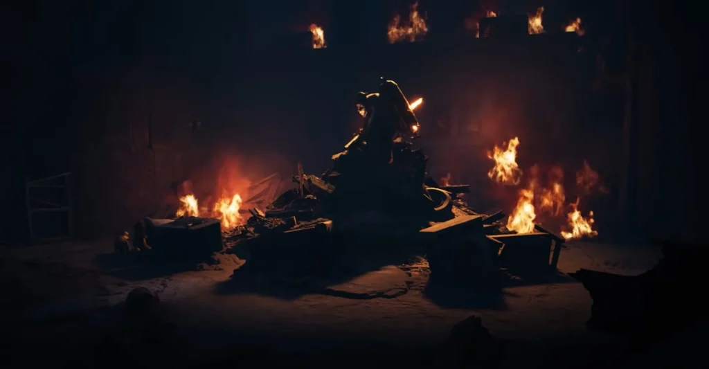 shoot the tank of the flamethrower enemy to defeat it