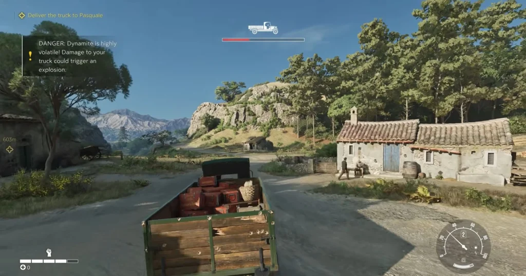 deliver the truck to Pasquale