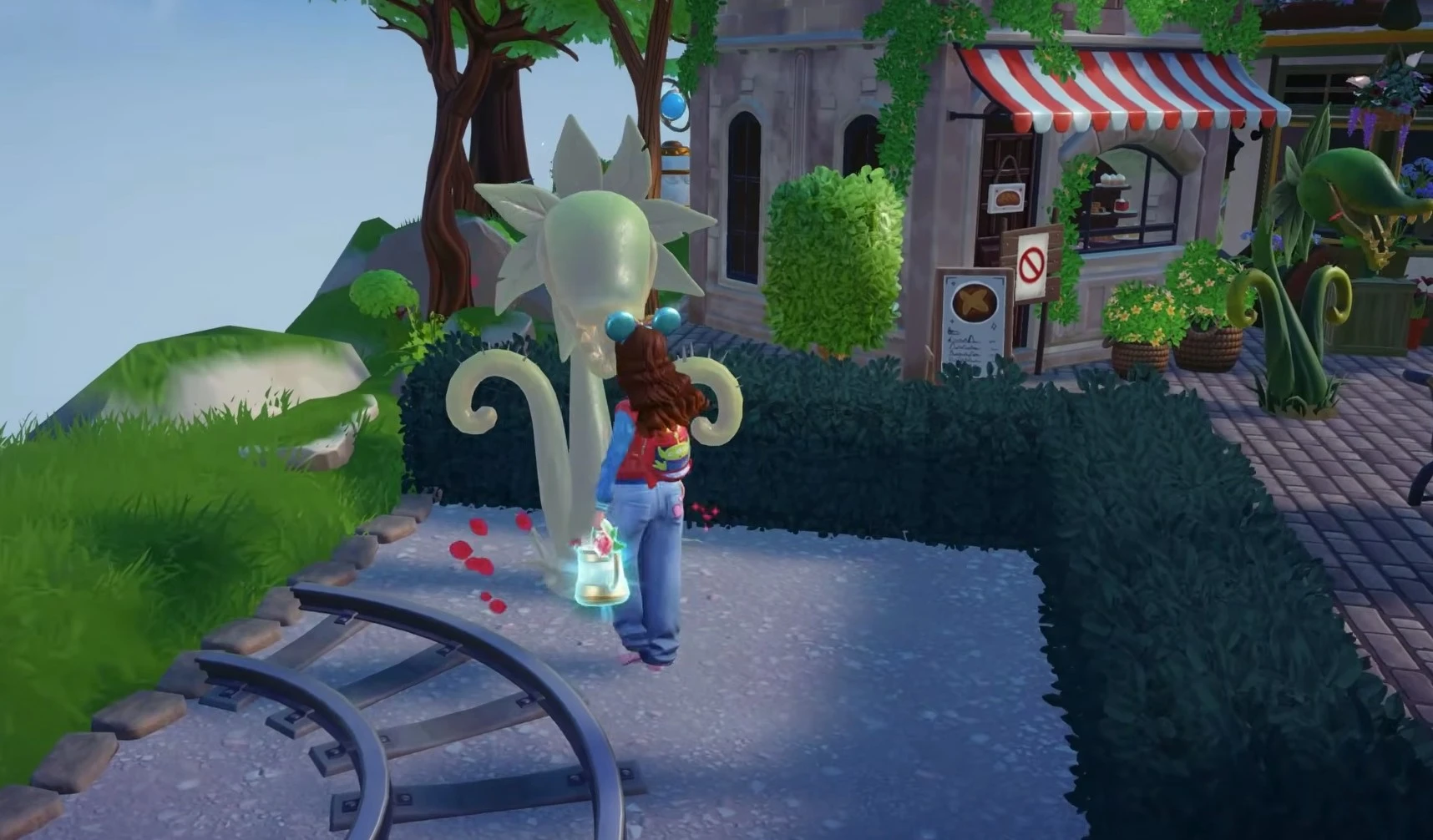 disney dreamlight valley how to solve carnivorous plant puzzle
