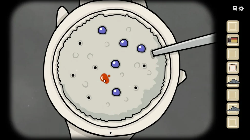 feed porridge to aldous