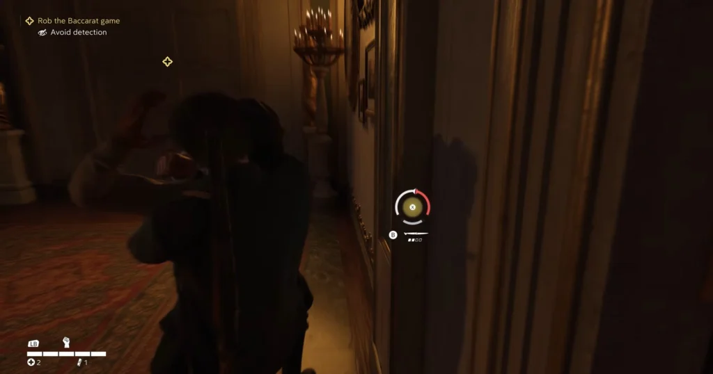 follow the waiter to find Salieri