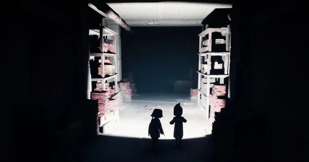 get through the dark area