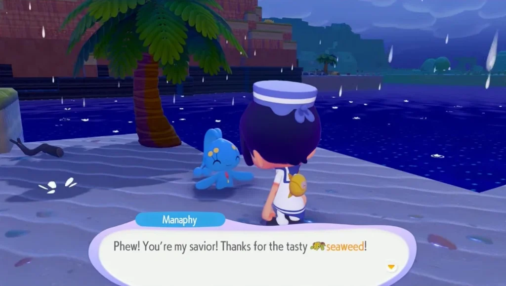 give seaweed to manarphy