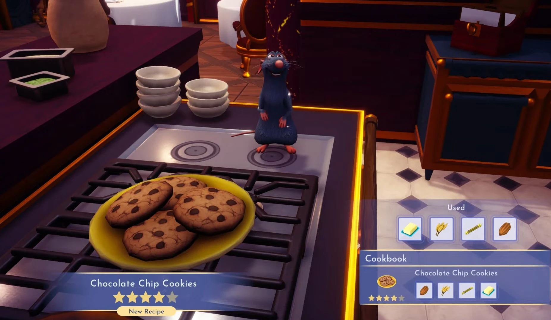 how to make chocolate chip cookies in disney dreamlight valley
