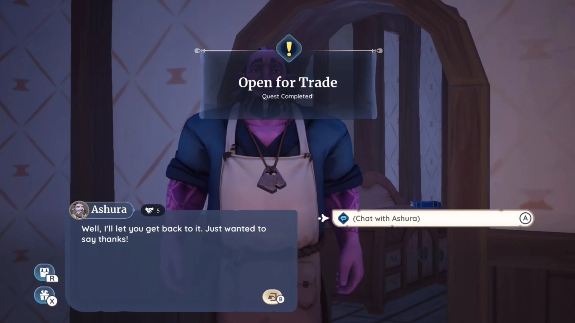 palia open for trade quest guide