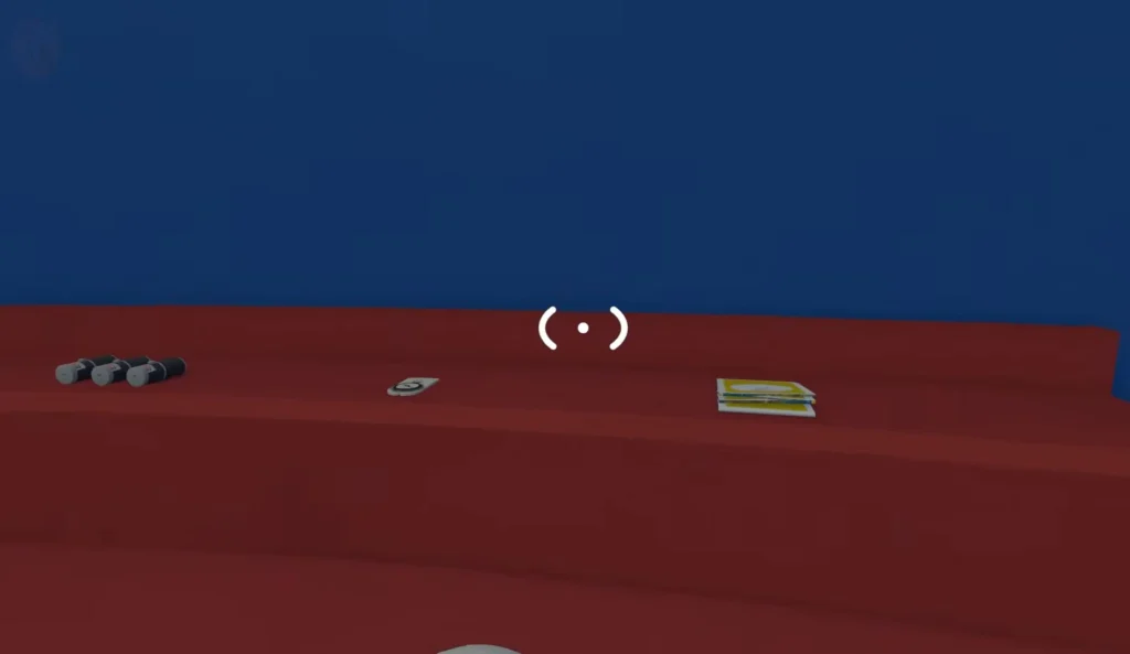 pick up the map from the map room