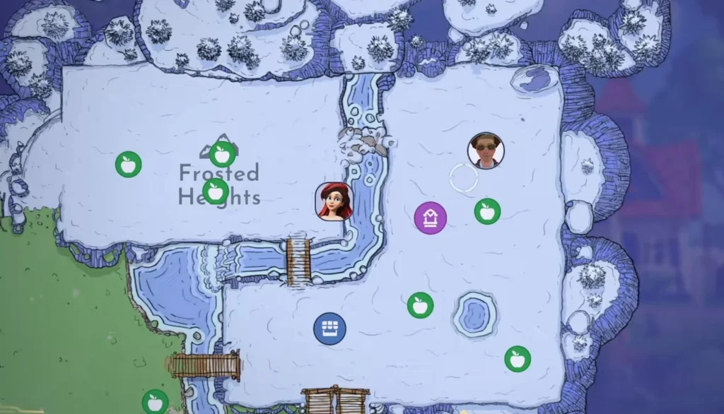 Red Passion Lily location in disney dreamlight valley