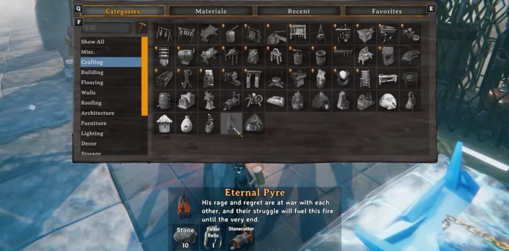 craft the eternal pyre