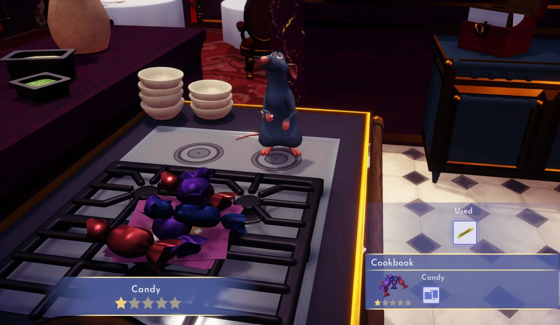 disney dreamlight valley how to cook candy
