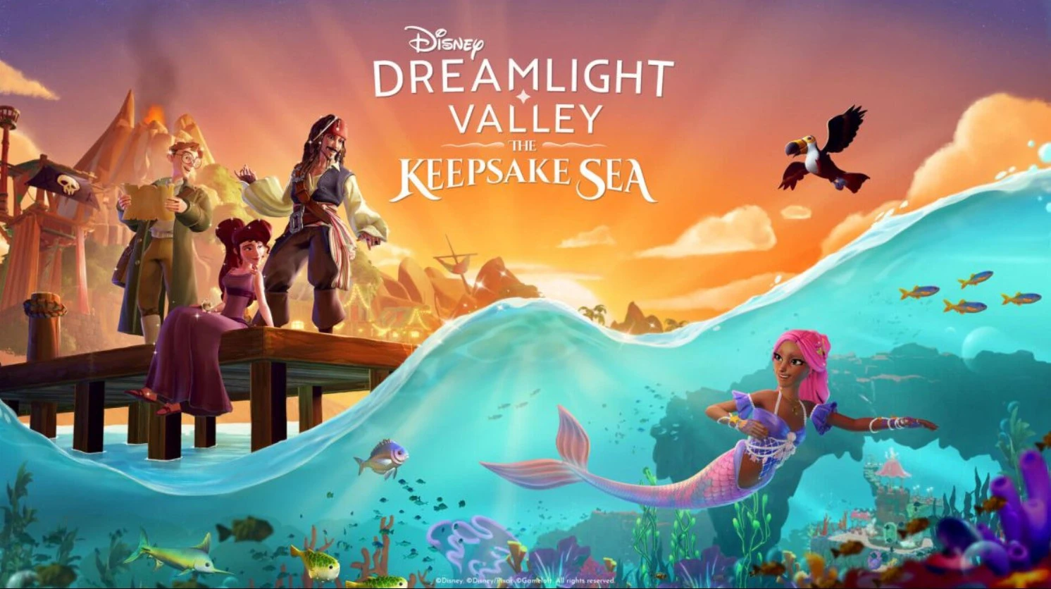 disney dreamlight valley shares the first look at the upcoming expansion
