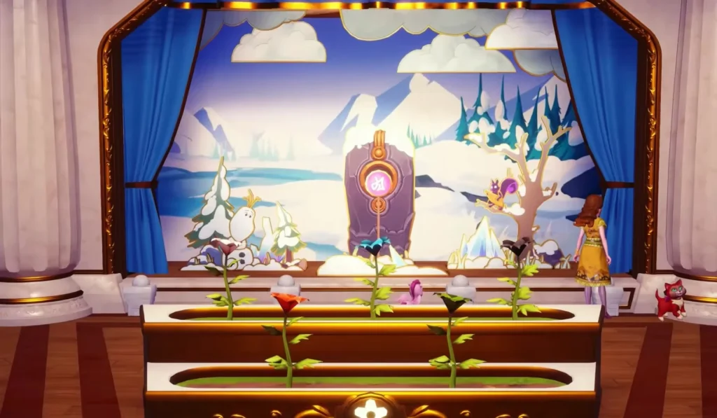 complete frosted heights diorama