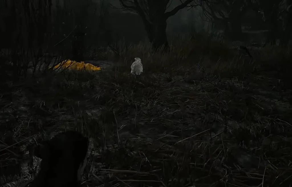 use the focus to find the buried spot