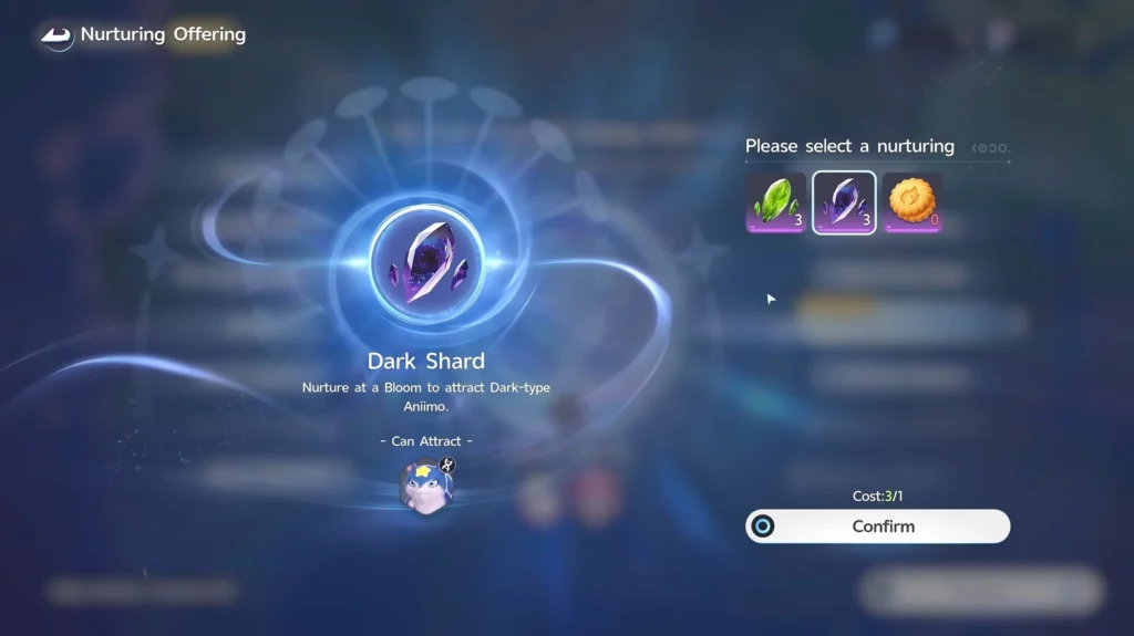 use the dark shards as the nurturing offer