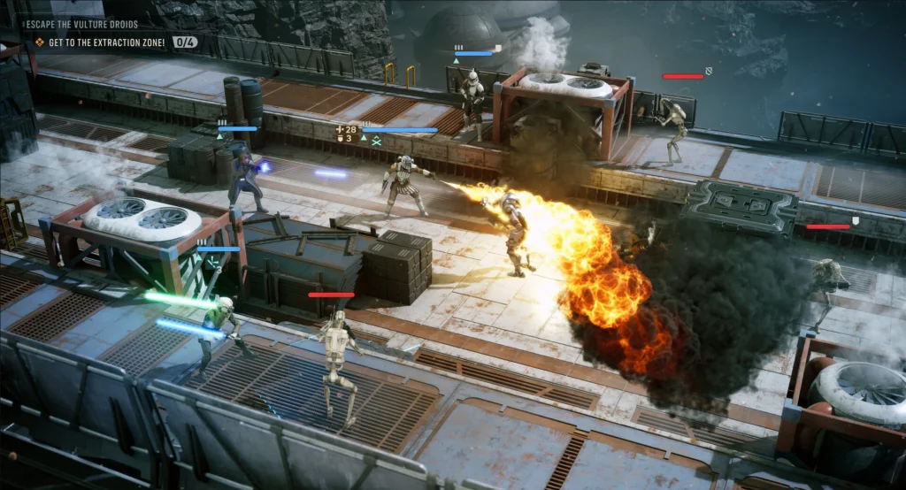 star wars zero company gameplay