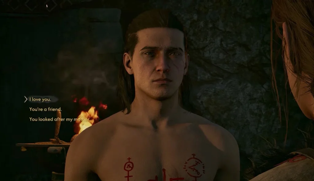 select the "i love you" option